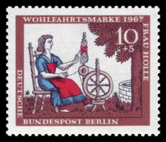 Frau Holle Stamp