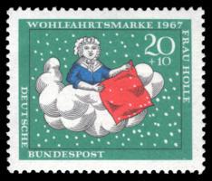 Frau Holle stamp 2