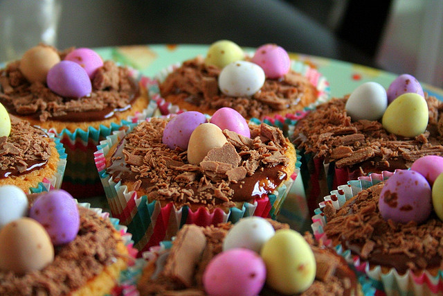 Easter cupcakes