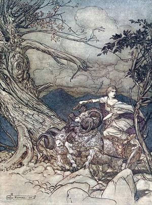 Frigga by Rackham