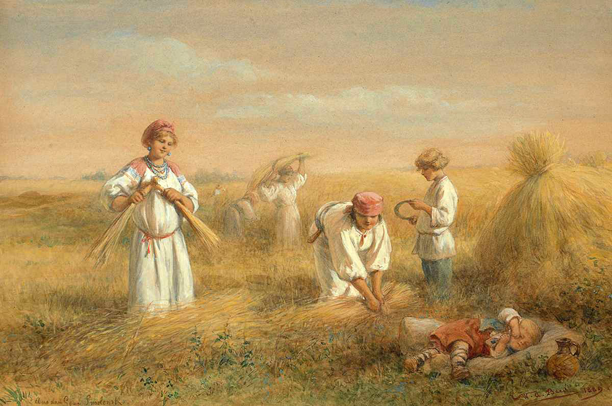 harvest women