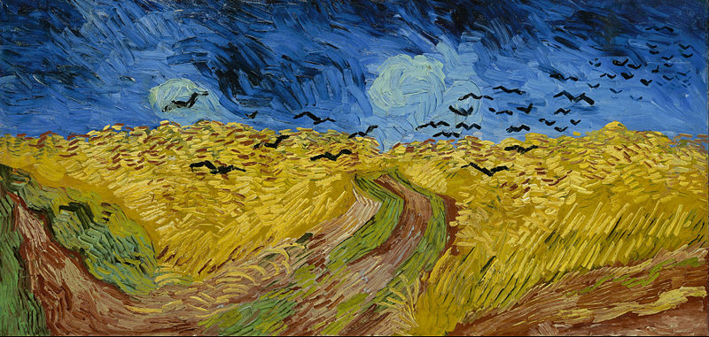 Van Gogh Wheatfield with Crows